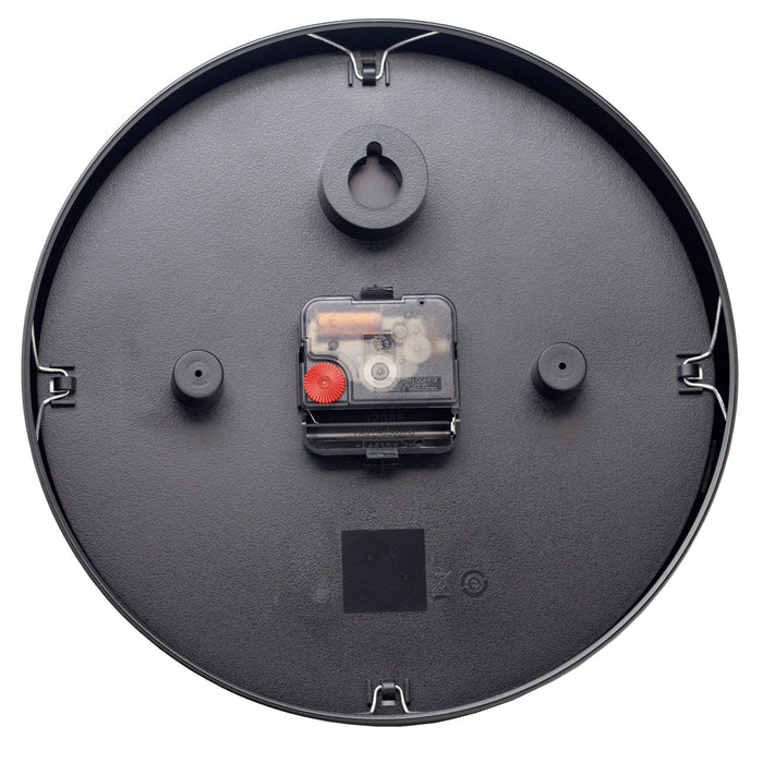 10" NeXtime Retro II' Black Metal Wall Clock