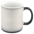 11 oz. Black/White Color Changing Sublimatable Ceramic Mug