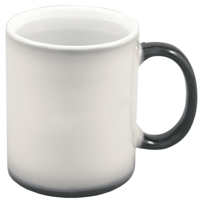 11 oz. Black/White Color Changing Sublimatable Ceramic Mug