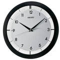 11" Seiko Black St. James Metal Wall Clock