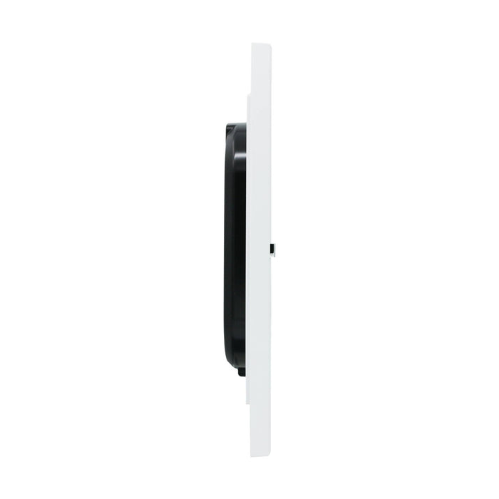 11.5" Seiko Square Black Lanvin Wall Clock