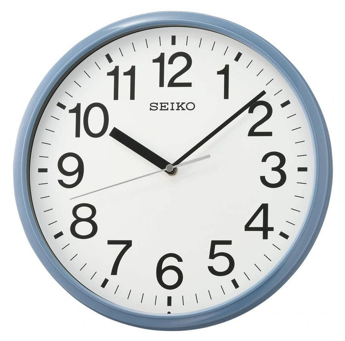 12" Blue Seiko Office Wall Clock
