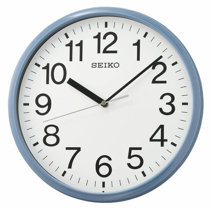 12" Blue Seiko Office Wall Clock