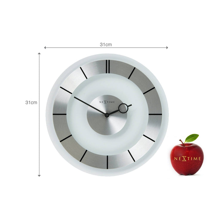 12" NEXTIME Retro Wall Clock