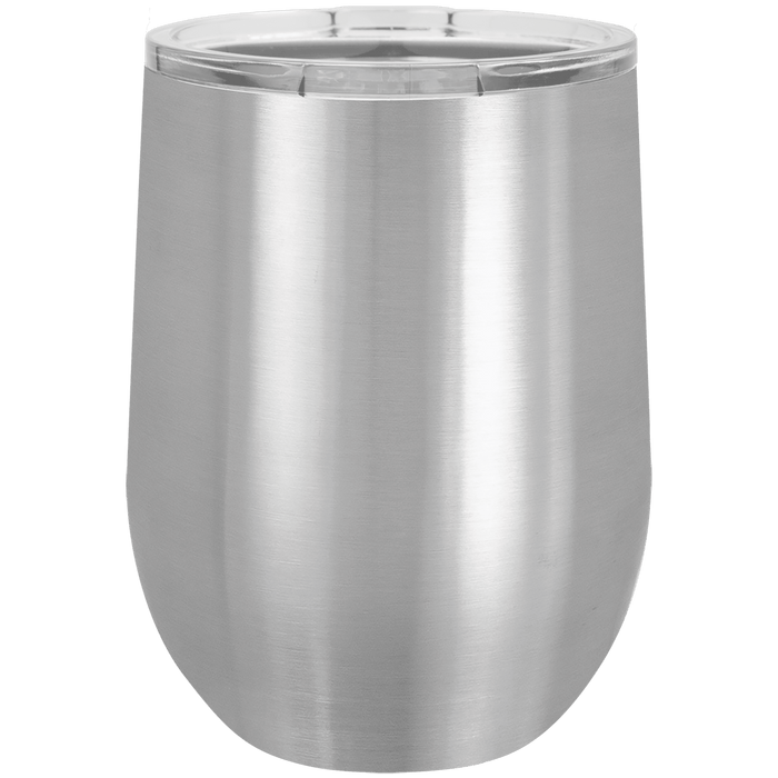 Stainless Steel 12 oz. Sublimatable Stemless Wine Tumbler