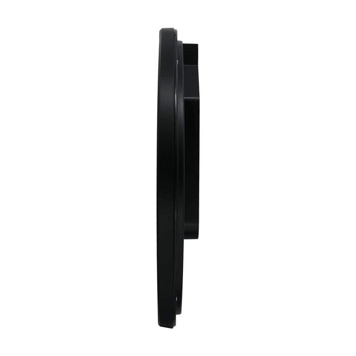 12" Seiko Black Derby Wall Clock