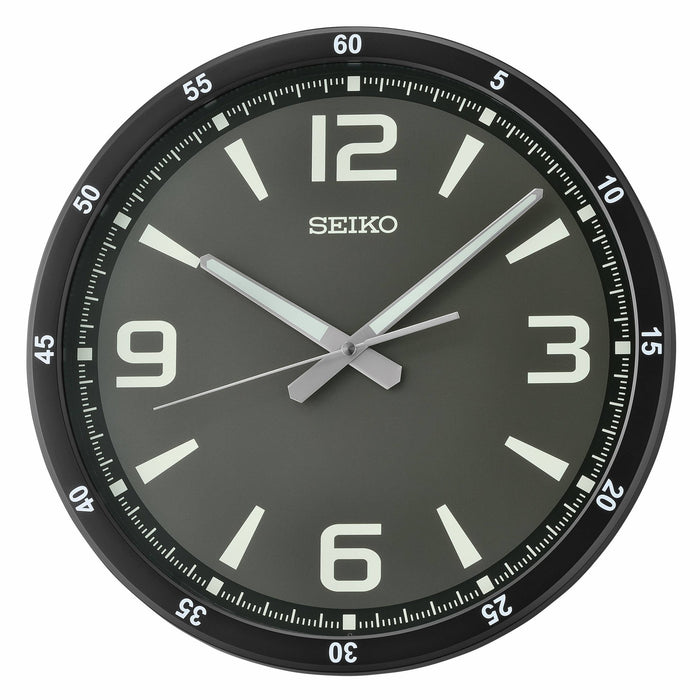 12" Seiko Black Shi Watch Dial Wall Clock