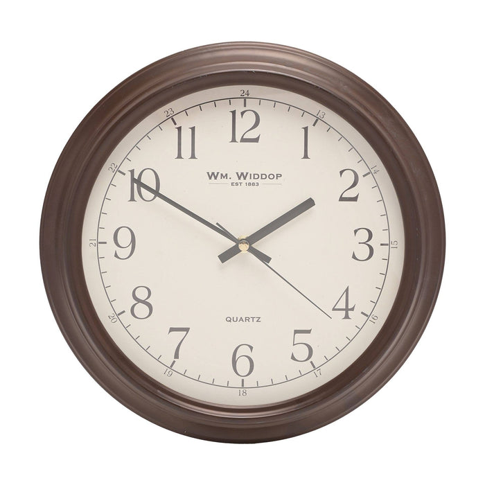 12" Widdop Classic Wooden Wall Clock