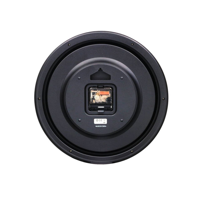 13" Seiko Numbered Wooden Finish Wall Clock