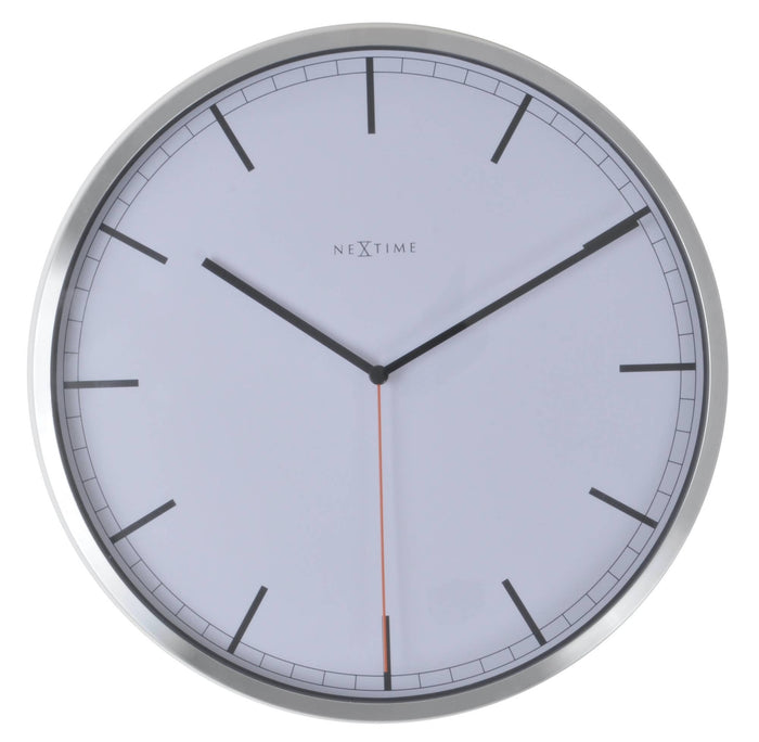 14" NEXTIME Company Stripe Wall Clock
