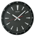 14" Seiko Black Kao Watch Dial Wall Clock