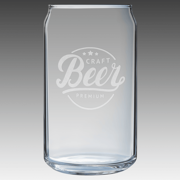 16 oz. Can Glass