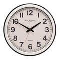 16.5" Widdop Office Style White Cased Wall Clock