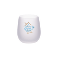 17 oz Frosted Stemless Wine Glass
