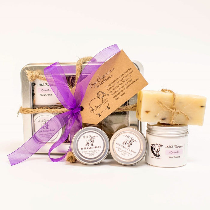 1818 Farms Spa Tin -Head to Toe Lavender