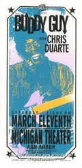 1995 Buddy Guy w/ Chris Duarte Poster by Mark Arminski (MA-024)