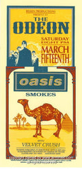 1995 Oasis w/ Velvet Crush Concert Poster by Arminski (MA-027)