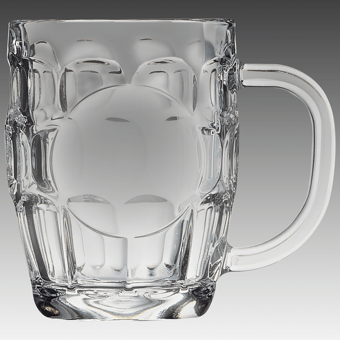 20 oz. Beer Mug with Oval Engraving Area and Handle