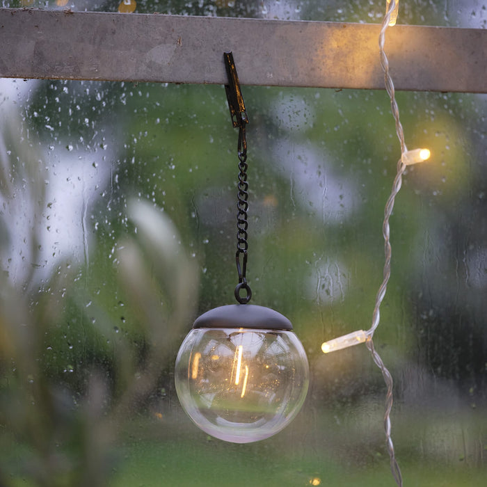 Globe Filament Solar Hanging Lantern
