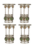4-Piece Pietro Jewel Candle Warmer