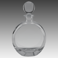 750ml Round Decanter w/Gift Box & Printed Sleeve - DCNT08
