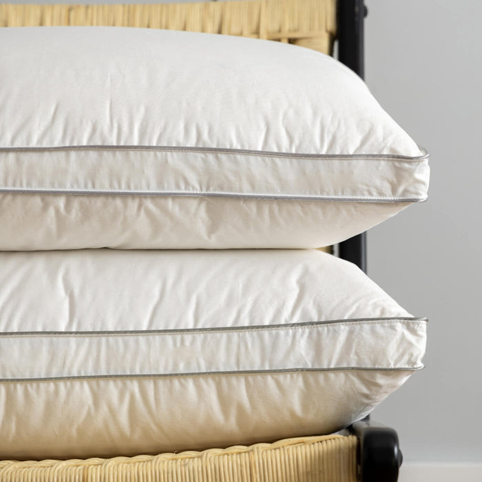80% Goose Down Pillows bedroom detail 1 | Soak and Sleep
