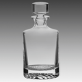 850ml Round Glass Decanter w/Black Gift Box