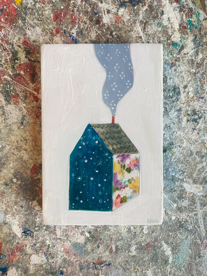 A home made of starlight and wildflowers