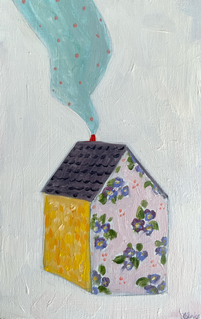 A home made of violets and sunshine