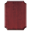 Airflyte High Gloss Rosewood Plaque with Notched Corners