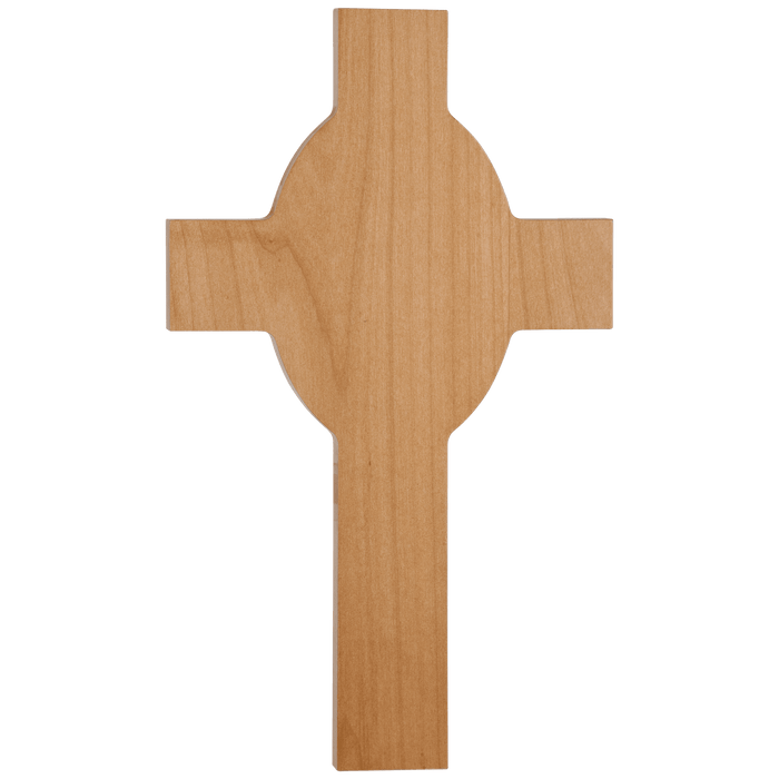 8" x 13.6" Red Alder Cross