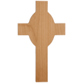8" x 13.6" Red Alder Cross
