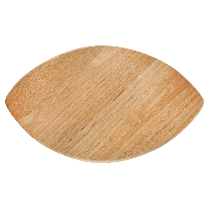 11" x 6.5" Alder Football Plaque