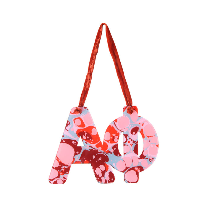 Alpha Phi Sorority Acrylic Door Hanger