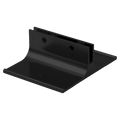 Black / 2" x 2" / 1/8" Material