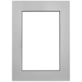 4" x 6" Gray Aluminum Photo Frame