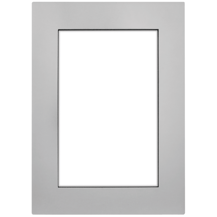 4" x 6" Gray Aluminum Photo Frame