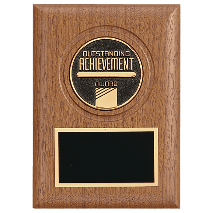American Walnut CAM Plaque (Medallion Sold Separately)