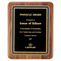 American Walnut Plaque with Rounded Corners - PWW75