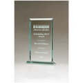 6.25" x 9.1" x.5" Thick Apex Series Jade Glass Award