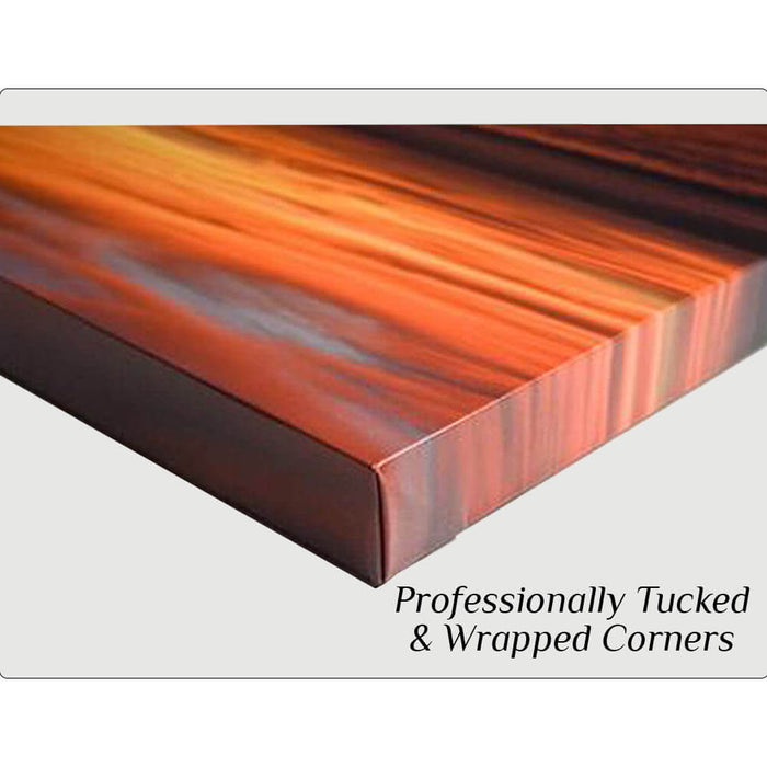 Professionally Wrapped & Tucked Canvas Corners | Wallhogs