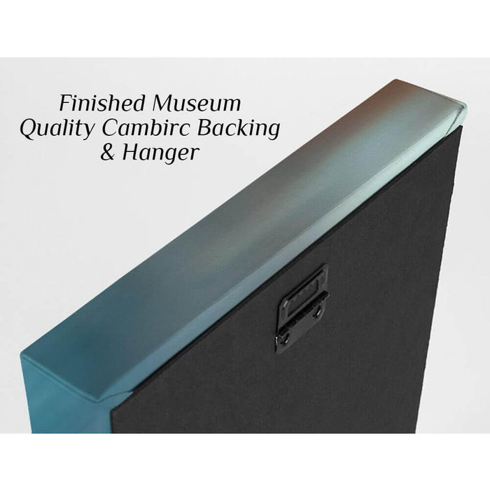 Canvas Finished Museum Backing & Hanger | Wallhogs