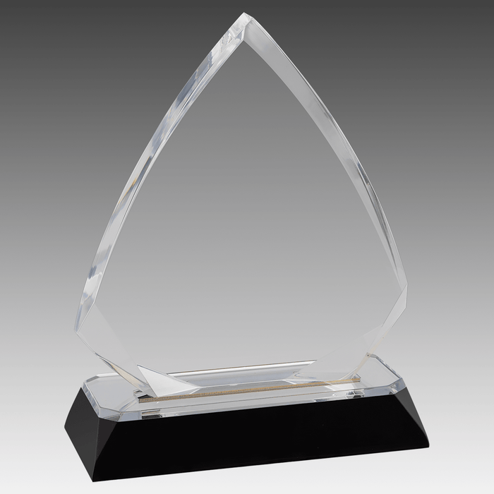 5.75" Silver Arrow Diamond Corner Base Impress Acrylic
