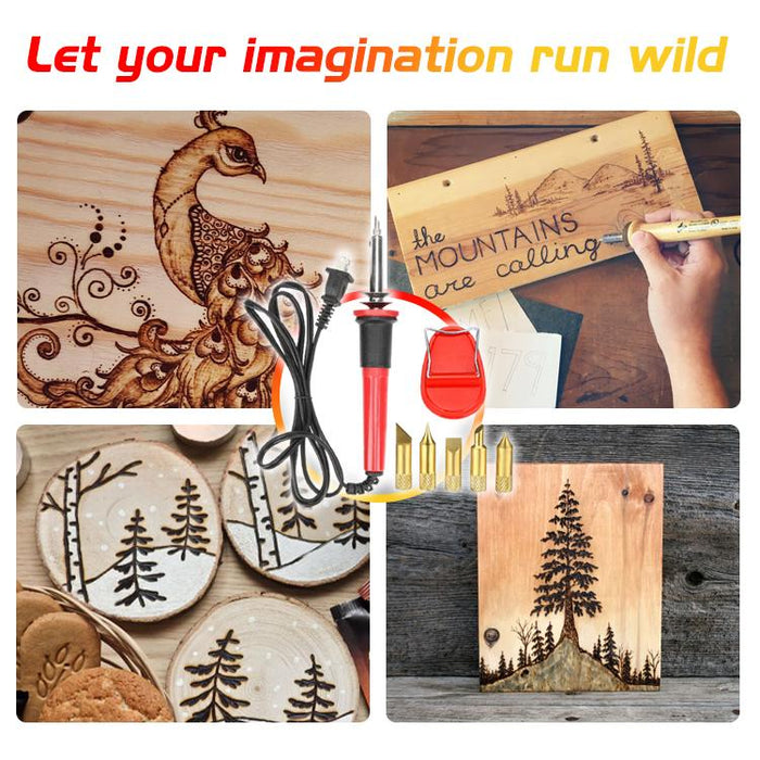 ArtSupreme Canvas Pyrography Set