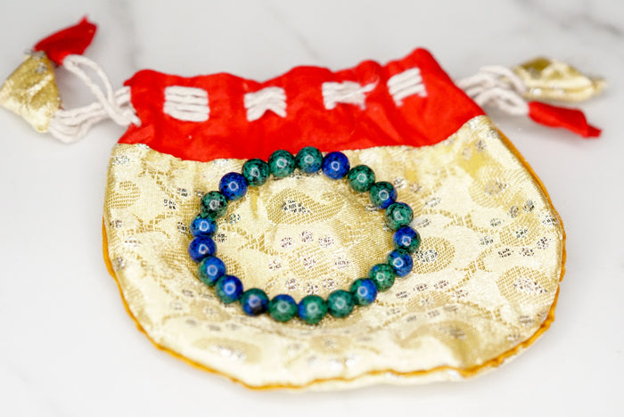 Azurite Malachite Bracelet - Lucky Thanka