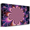 Flower Fractal Art Canvas Printed | Wallhogs