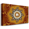Fur Fractal Art Canvas Printed | Wallhogs