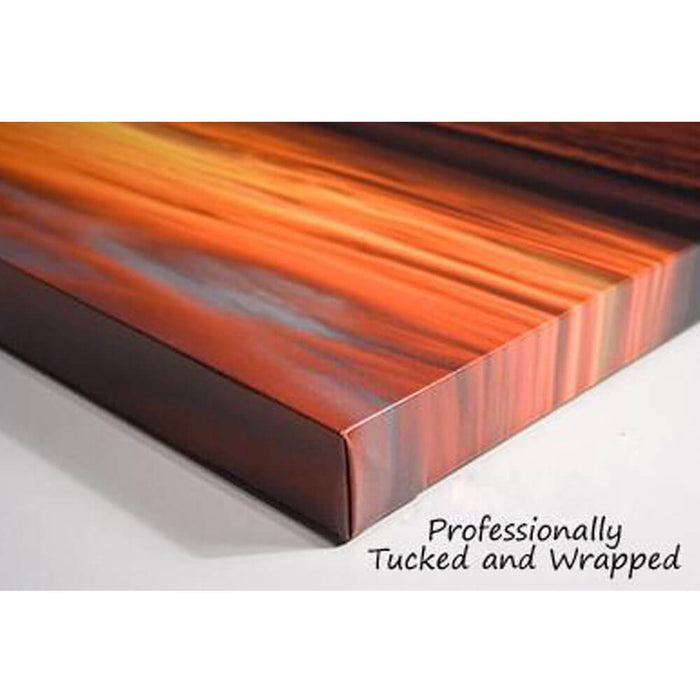 Wrapped & Tacked Canvas Corners | Wallhogs