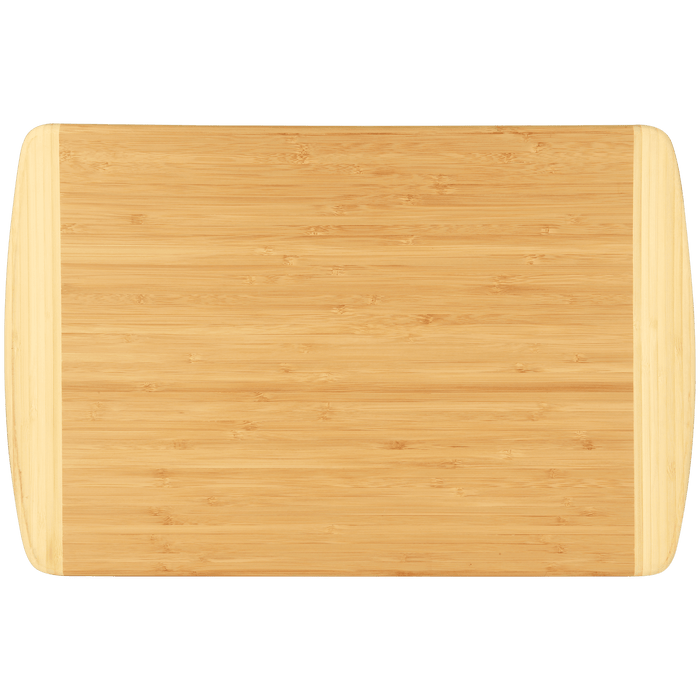 18" x 12" Bamboo 2-Tone Cutting Board
