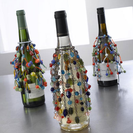 Beaded Bottle Cover